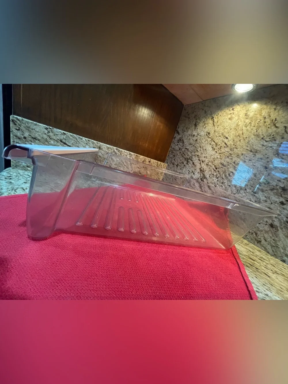 Whirlpool / Kenmore Bottom Mount # 2174112 Clear Refrigerator Meat Drawer OEM